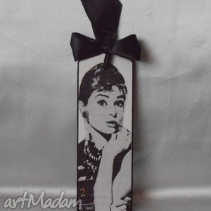 handmade zakładki zakładka audrey hepburn