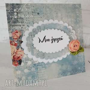 kartka urodzinowa/imieninowa scrapbooking, prezent, personalizacja