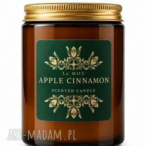 Świeca sojowa Apple Cinnamon 250 ml - zapach świąt