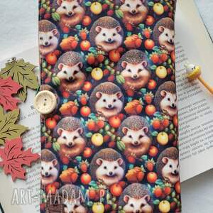 wodoodporne etui na książkę/notes jeżyki, bookcover, otulacz