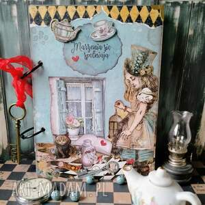 Prezent Notes / pamiętnik Alicja w krainie czarów/ urodziny