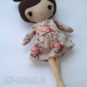 lalka przytulanka zuzia, 49 cm, lala, lala sukienka, prezent dziewczynki