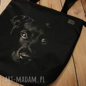 torba labrador na ramię, zakupy, shopperka pies