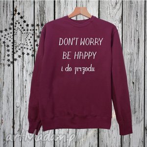 ręcznie wykonane bluzy bluza z nadrukiem dla dziewczyny, kobiety, żony, dla niej