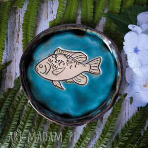 podstawka z rybą, prezent dla rybaka wędkarz wędkarza