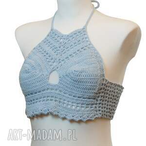 top / bralet na szydełku lato ze 100 procent bawelny rozmiar s