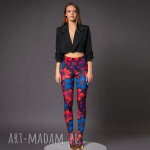 legginstopy - flower power oryginalne, wygodne