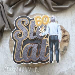 kartka urodzinowa z personalizowaną postacią, kartka dla mężczyzny