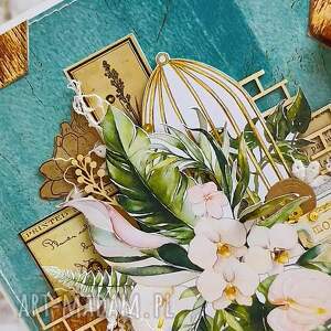 Kartka na urodziny, prezent ręcznie robiony