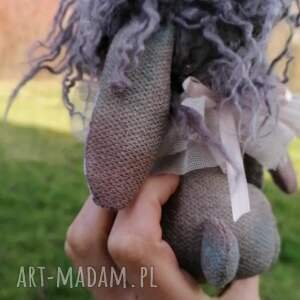 chochlik królewski e - piet artystyczna lalka kolekcjonerska szmacianka, królik