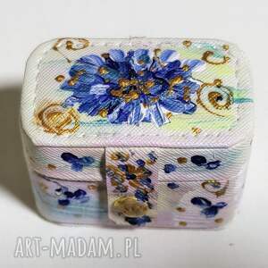 Szkatułka na biżuterę, biżuterię, malowana
