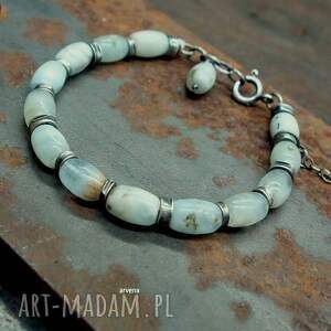 bransoletka 017- jasne akwamaryny