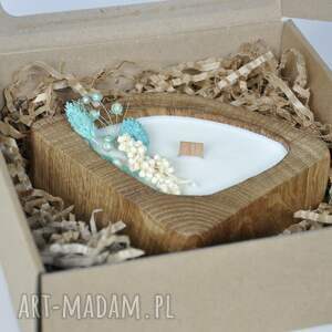 dom świeca sojowa zapachowa drewnie dębu /mięta limonka/