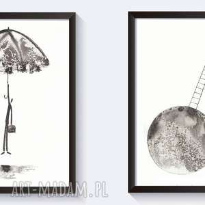 plakaty zamówienie specjalne dwie grafiki dreams i rain