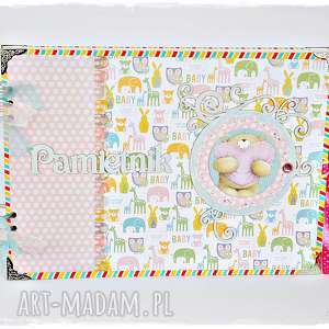 handmade scrapbooking albumy pamiętnik/album pierwszego roku życia dziecka