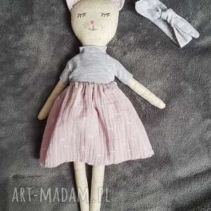 handmade lalki tilda kotek maskotka