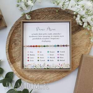 Prezent Zestaw prezentowy dla Nauczycielki - Bransoletka Klasa