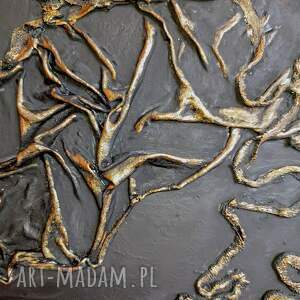 elegancja i minimalizm - obraz strukturalny z teksturą 3d nowoczesne obrazy