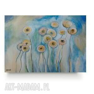 dmuchawce - obraz akrylowy formatu 60/85 cm