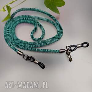 Naszyjnik Łańcuszek Do Okularów Szmaragdowy 25.169