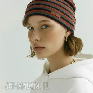 Czapka damska męska unisex bez podszewki dzianinowa świetna