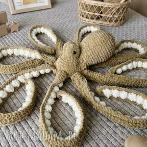 ośmiornica na szydełku, przytulanka