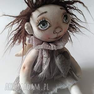 anioł amelia ręcznie wykonany, lalka handmade kolekcjonerska
