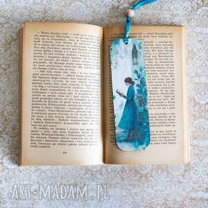 zakładka do książki - podążaj za białym królikiem, alicja z krainy czarów