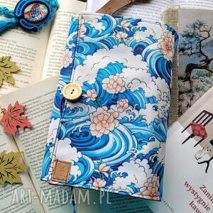 Wodoodporne etui na książkę/notes: fala, okładka, książkę
