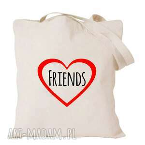 torba z nadrukiem dla przyjaciółki, psiapsi, kumpeli, prezent, urodziny, bff