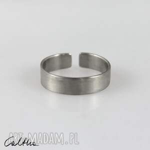 satyna - srebrna obrączka 1900-36, srebrny pierścionek