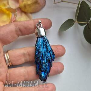 Wisior z chalkopiryten, bez łańcuszka, chalkopiryt posiada dużą energię