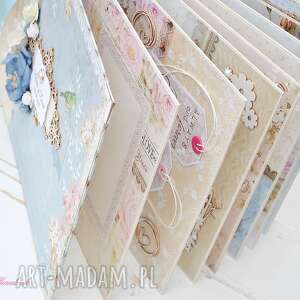 handmade scrapbooking albumy album ślubny