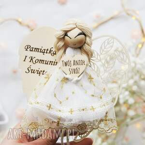 Prezent Anioł komunijny - Pamiątka Pierwszej Komunii Świętej