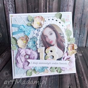 handmade scrapbooking kartki kartka na osiemnastkę