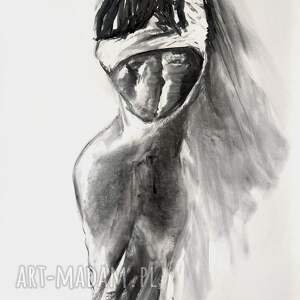 her - 100x70cm obrazy nad łóżko sypialni, grafika duży