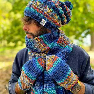 męska czapka merino 50 górski potok smile z marynosa