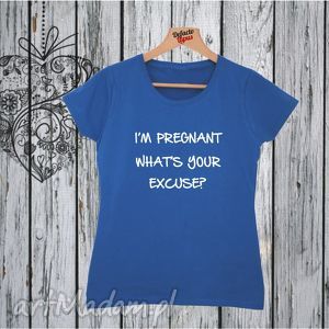 koszulka z nadrukiem ciążowym kobiety w ciąży, mama, żona, prezent, damska