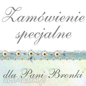 handmade scrapbooking kartki zamówienie specjalne dla pani bronki