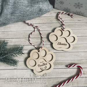 Bombka łapka, zwierze, zwierzatko