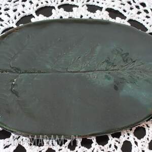 ceramiczny talerz prezent, jesień podarunek, unikalny