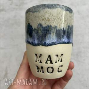 czarka z napisem mam moc kawę, prezent, kubek mocy