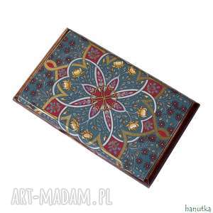 mauretański - wizytownik, etui na karty płatnicze prezent, orientalny, ornament