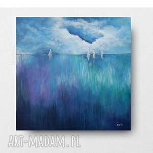 morze - obraz akrylowy formatu 40/40 cm