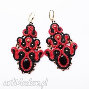 kolekcja flamenco - milagros - kolczyki soutache