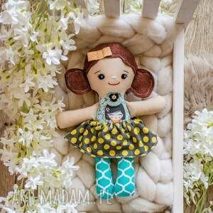 ręcznie robione lalki lalka pyzunia - uleczka - 31 cm