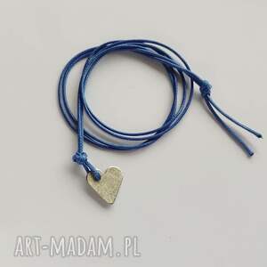 serduszko wisiorek, zmatowione, serce, alpaka