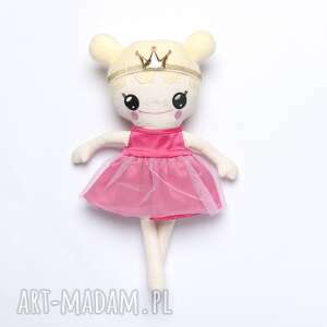 handmade lalki bawełniana laleczka księżniczka