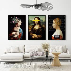 plakaty kobiety sztuki - zestaw plakatów 30x40 cm