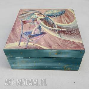handmade pudełka różowy sen. Szkatułka
